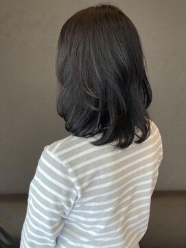 トップヘアー アヴェニュー 刈谷(TOPHAIR Avenue) 大人艶髪ヘアー/アッシュブラック