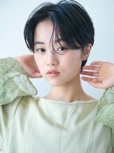 フォト 新宿(foto) くびれヘア/アプリコットオレンジ/ハイライトカラー/ミディアム/