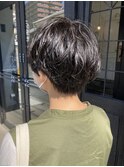 オシャレショートパーマ