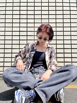 ホープ 渋谷(HOPE) 逆プリン　リバースルーツカラー