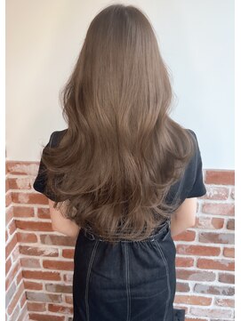 エニー 栄(Any) 大人の韓国風くびれヘア×透明感グレージュ