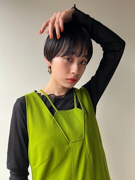 ガレージ バイ グリーン 原宿 表参道(Garage by green) 【loki】マニッシュショート