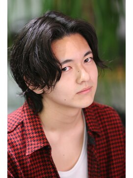 ルーク(LUXE) ウルフカット×パーマ