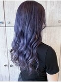 『lavender purple』デザインカラー×ブリーチカラー
