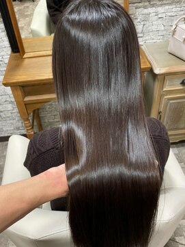 トムヘアーデザイン 古川橋店(TOM HAIR DESIGN) 髪質改善縮毛矯正「美革ストレート」#4