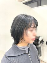 クリアリティ ヘアーサロン 京都駅前本店(clarity hair salon)&nbsp;黒髪　ダークカラー　ウルフ@1101_hairstyle ●146●