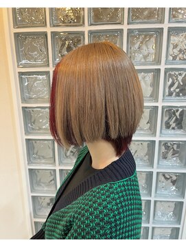 ボアップ 新居浜店(boappu) #フェイスフレーミング #ブリーチ #インナーカラー