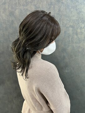 デザインサロンリア(design salon Lia) オリーブグレージュカラー