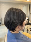 くせ毛×ショート