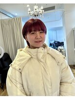 ルッツ(Lutz. hair design)&nbsp;3/23 ピンクマッシュ [犬山良慈]