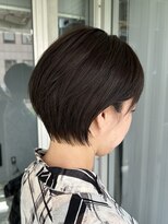 エトラ 渋谷店(etora) 大人ショートボブ丸みショートカットマッシュショート前髪あり