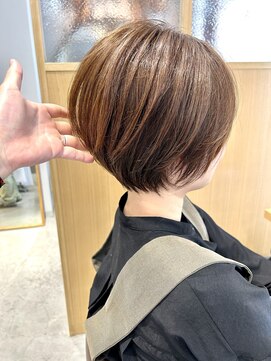 スタンド バイ ヘアー アンド コーヒー 恵比寿(STAND By HAIR ＆ Coffee) 【STAND By HAIR &Coffee】まるみショート　#004