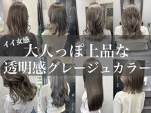 アンビシャス 福生(ambitious)の雰囲気（おしゃれさん愛用の透明感あふれるカラー剤各種取り扱いあり！）