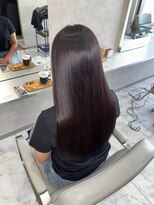 キング 高槻(K!ng) 縮毛矯正髪質改善ハイライトレイヤーカット高槻美容室エクステ