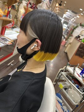 ヘアーデザインルアナ(Hair design Luana.) 切りっぱなしデザインカラー