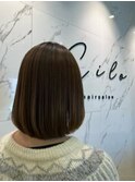 丸みボブ