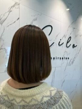 シロ(CiLO) 丸みボブ