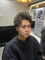 プラウド(PROUD) スパイキーショート/メンズパーマ/ショート/barber/理容室/床屋