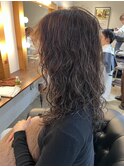 ロングヘア×スパイラルパーマ×くせ毛カット