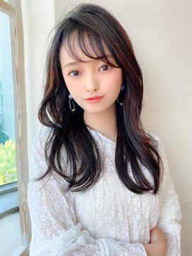 ラルユー 金山(LallYou) 韓国風レイヤーイメチェンワイドバング美髪モカグレージュ