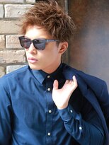 リップスヘアー 銀座(LIPPS hair)&nbsp;結婚式髪型　大人のメンズパーマ