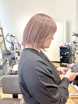 コワファースト  させぼ五番街店(COIFF1RST) ピンクベージュ