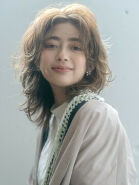 エミュ 表参道 青山(emu) 【emu井上信洋】ほつれゆるカールのルーズレイヤー【エミュ】