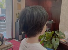 アンヌの雰囲気(キュビズムカットでお手入れ簡単♪)