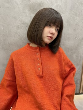 ロンドプロフィール 浦和(Lond profil) ブリーチなしカラー伸ばしかけヘア簡単スタイリング小顔ヘア