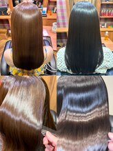 MIITS STYLE の髪質改善は圧倒的に【ダメージレス】薬剤知識豊富なスタイリストが厳選して調合します。