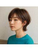 美シルエットショートレイヤー 20代 30代 40代 50代 60代