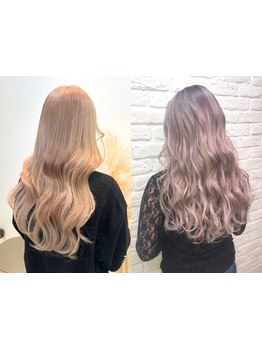 好きなハイトーンカラーを楽しむ。でも艶感や指通りも妥協したくない。そんなアナタの望みを叶えちゃいます