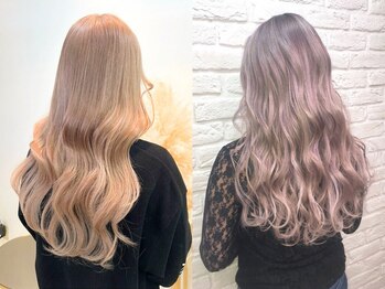 アンククロス 青山店(ANKH CROSS)の写真/好きなハイトーンカラーを楽しむ。でも艶感や指通りも妥協したくない。そんなアナタの望みを叶えちゃいます