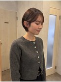 丸みショートボブ