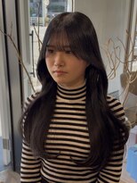 テラバイルヴェール 各務原(TERRA by LeVert)&nbsp;ブルーブラック韓国ヘア