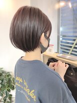 サンドパールス 仙台店(sand PALCE)&nbsp;髪質改善/大人ガーリー/似合わせカット/ショートボブ前髪/仙台