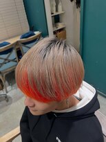 ラピスタ 池袋(Lapista) 韓国ヘアハッシュカットダブルハイライトカラー【Lapista池袋】