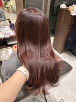 フォルテロゼ 横浜(FORTE rose) ワンカラーで染まるピンクベージュ