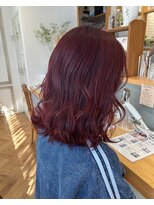 メルク ユニ(merc.uni)&nbsp;大人ガーリーチェリーレッド