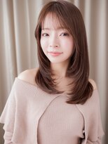 カバーヘアアンドスパ ブリス 浦和(COVER HAIR&SPA bliss) ミルクグレージュ大人美人ワンホンレイヤーカットZ浦和30代40代