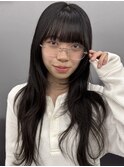 ワンホンレイヤー/ミルクティーブロンド/ダークブルー/木更津