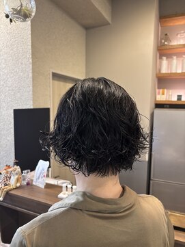 ハロ 蕨(HALO) ボブパーマ【阿部佑香】