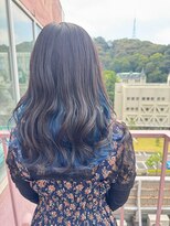 ビアージュ(Viage)&nbsp;#ブルー #インナー #ダブルカラー #ブリーチ #ネイビー