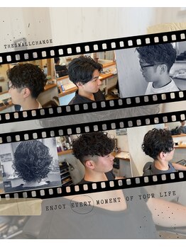 スモール チェンジ (the small change by LeR)の写真/似合わせ×トレンド。理想を叶えるメンズパーマ。初パーマもお任せあれ☆