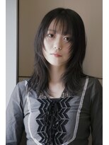 キユ(qiyu)&nbsp;大人ミディアム顔周り小顔レイヤー［広島/八丁堀］