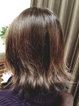 髪こうぼう カジュアルな外ハネ♪