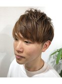 大学生マッシュヘア