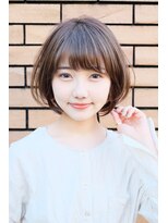 ヘアサロン ガリカ 表参道(hair salon Gallica) 【東 純平】毛先パーマで大人かわいい小顔フレンチボブ