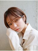 【DaVin中目黒】毛先パーママニッシュショート_アッシュブラウン