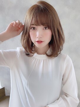 ローラン(ROULAND) 【ROULAND石川】ワンカール毛先パーマセミディ